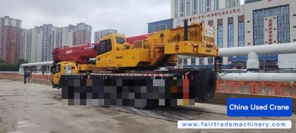 شراء Sany 80T5 مستعمل رافعة شراء Sany 80T5 مستعمل رافعة